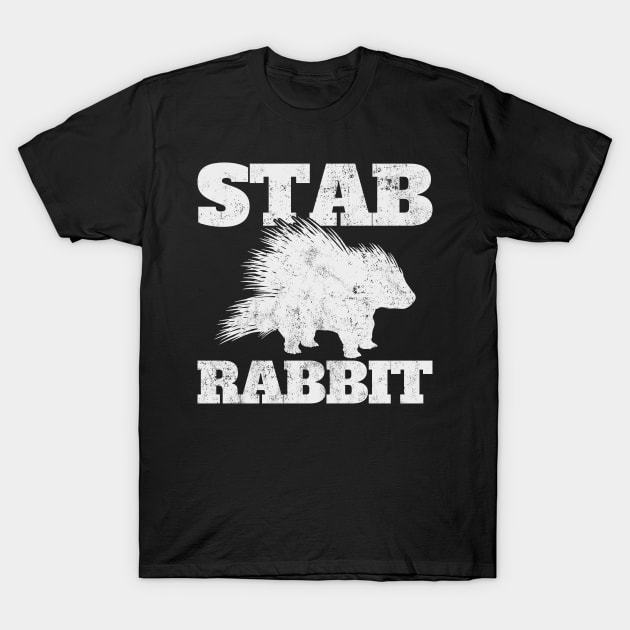 Porcupine Stab Rabbit Spines Quills T-Shirt by KAWAIITEE